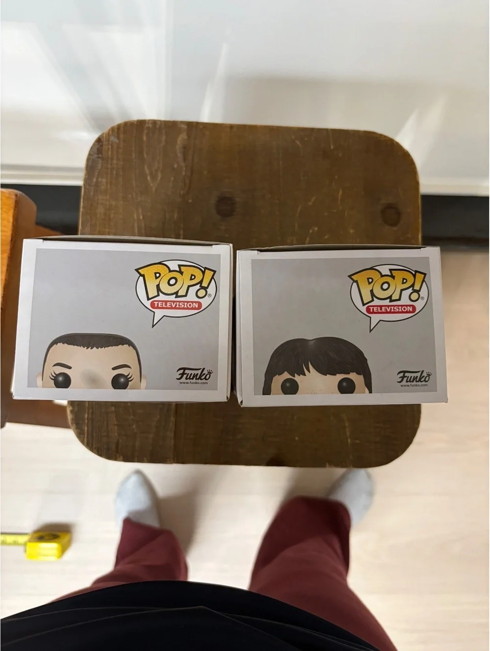 Collector core Funko Pop Stranger Things Eleven with Eggos #421 & Mike #423